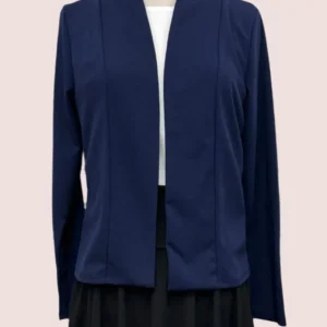 Blazer manga larga navy Blue